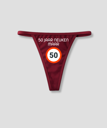 birthday thong