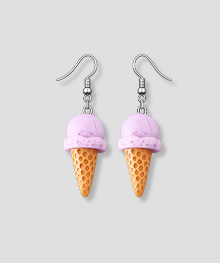 Blackcurrant ice cream