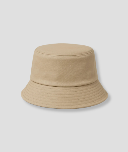 Brown bucket hat