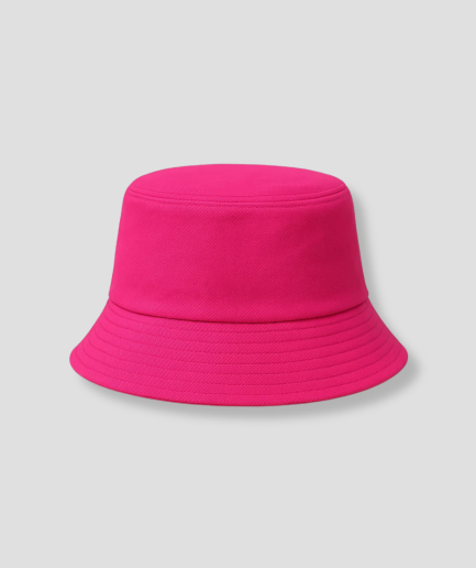 Dark pink bucket hat