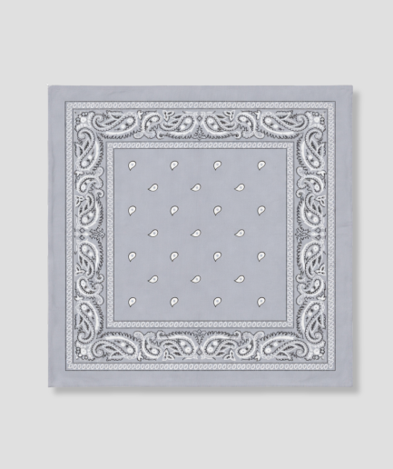 Gray bandana