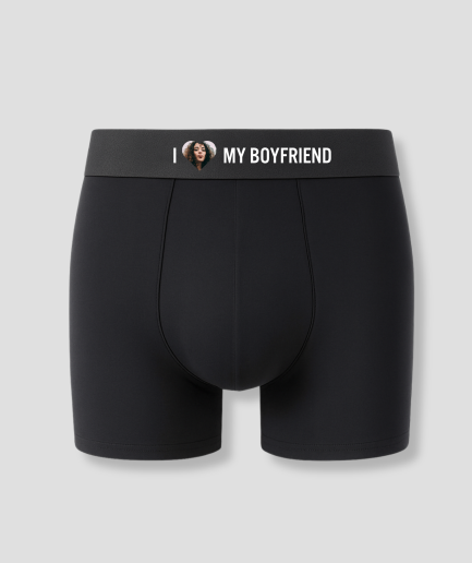 "I love my boyfriend" photo