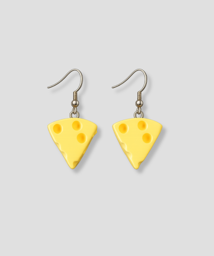 cheese earrings Holland