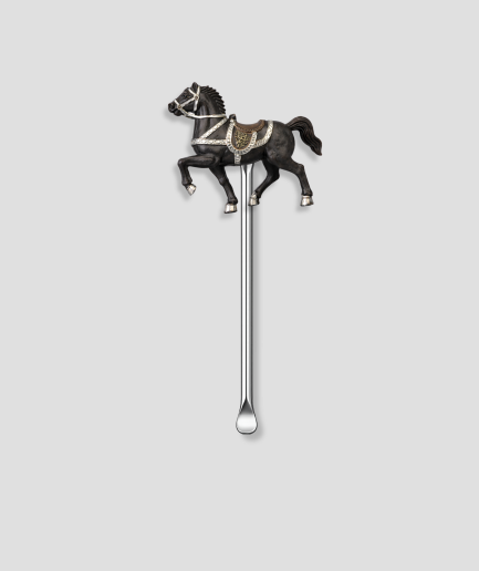 On horseback