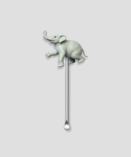 An elephant uses its trunk