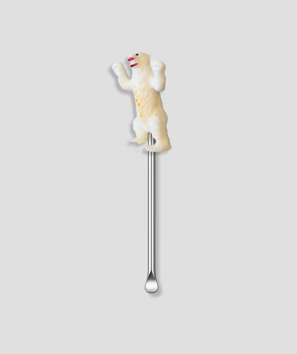 Polar bear with psychosis