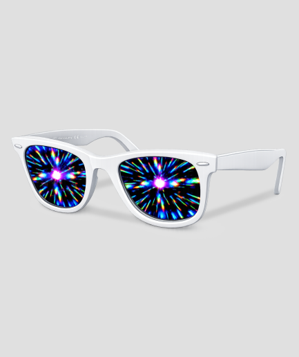 white space glasses effects