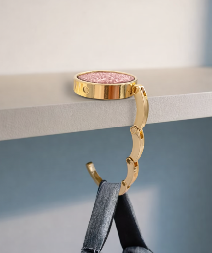 Baggy clip bag holder