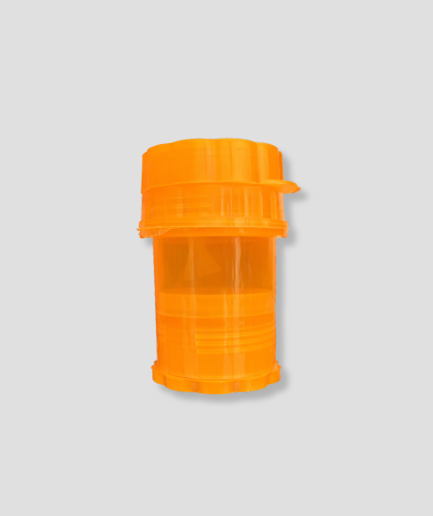Orange tower grinder