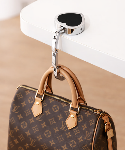 Baggy clip bag holder