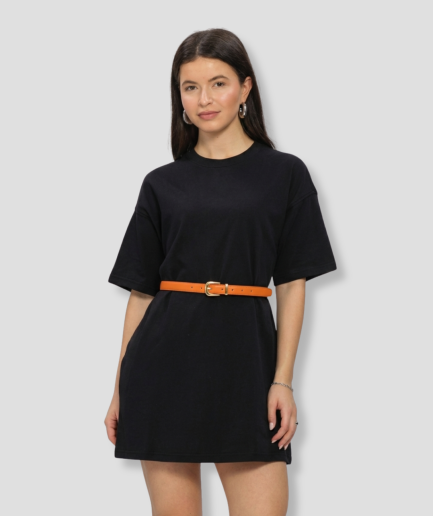 Strapless T-shirt dress