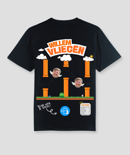 Willem Flying Shirt, Black