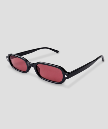 fashion sunglasses with red lenses