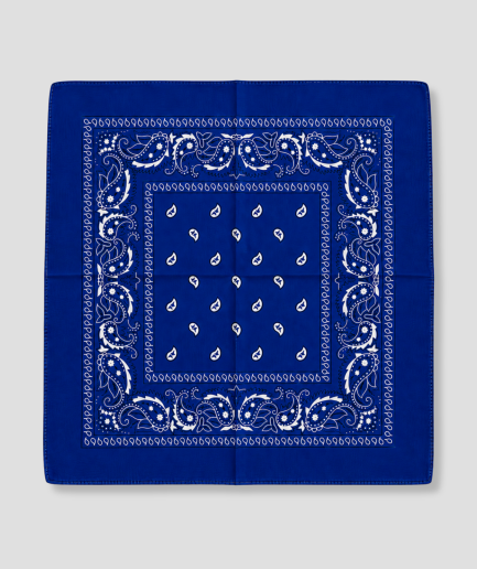 Blue bandana