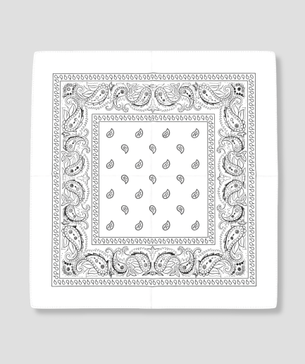 White bandana