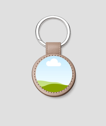 Eigen foto ronde hanger