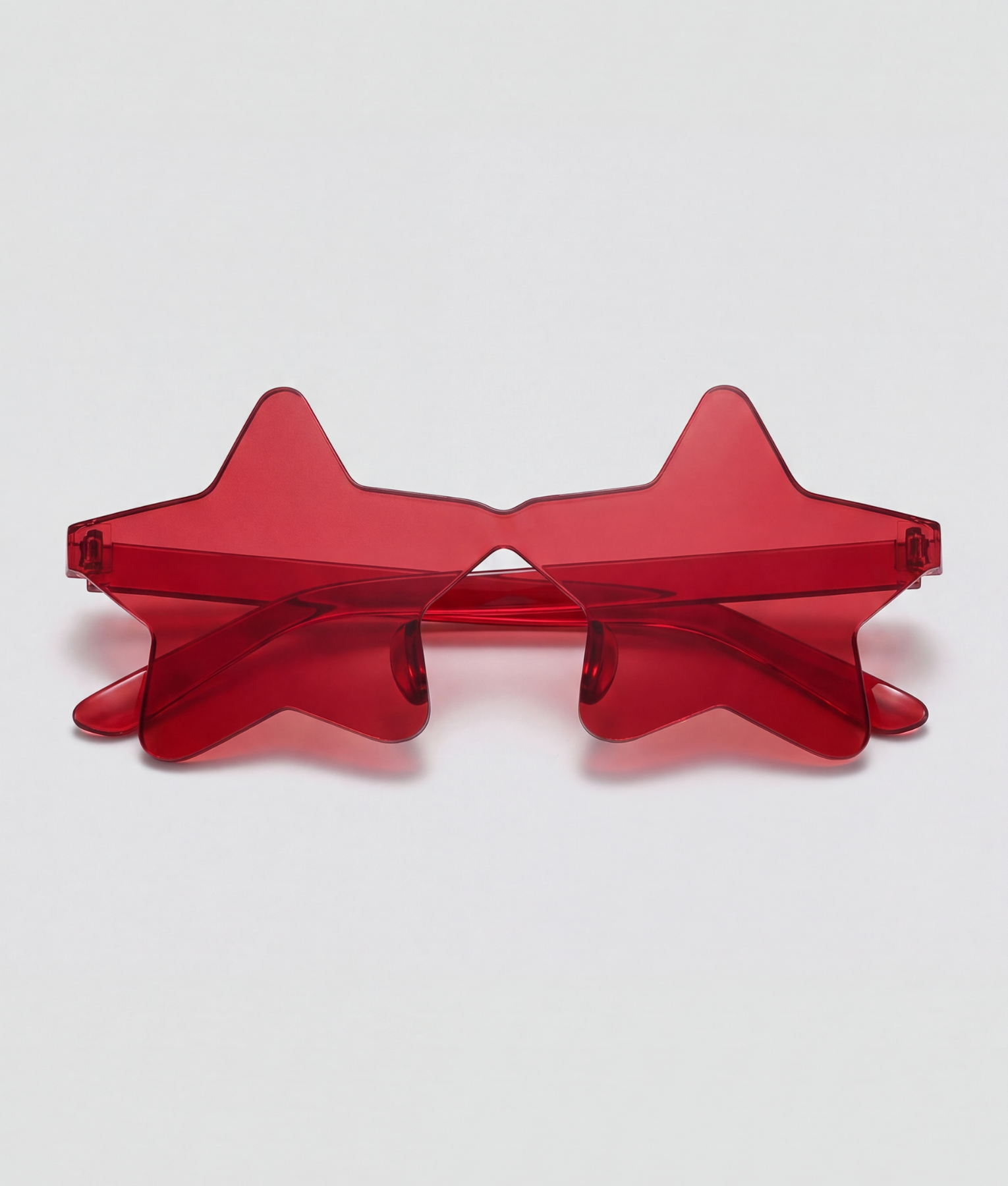I see stars, bril met rood montuur en rood glazen