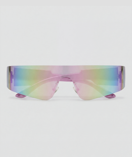 Zephyros, montuur roze, glas blauw