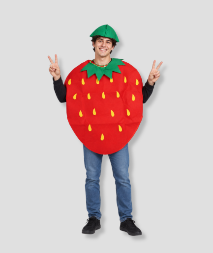 Aardbeien kostuum