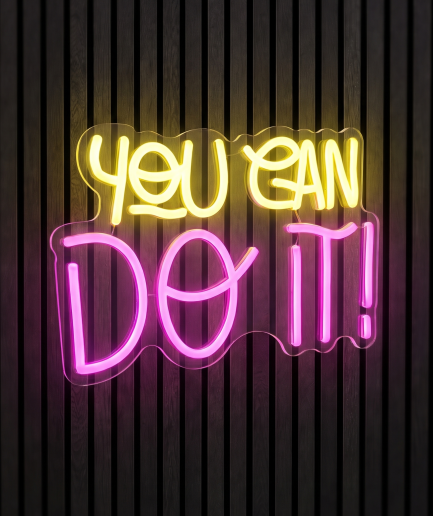 You can do it neon lamp